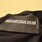 Zadig & Voltaire  Root Star Deluxe Asymmetrical Hem Dress Large Photo 8