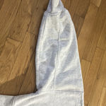 Garage  Heather Grey Cropped Zip Up Photo 5