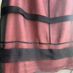 Vera Wang Lavender Label 100% Silk Double Layer Tank in Pink & Black size Small Photo 3