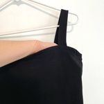 Ann Taylor NEW NWT VINTAGE VTG Solid Black Square Neck Cotton Crop Top Tank Top Photo 5