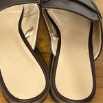 Loft  Elegant Brown Faux Leather Tassel Detail Loafers Women’s Size 8M Photo 3