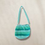 Handmade  Crochet Bucket Bag and Accessory Set: Glasses & Cosmetic Pouch Keychain Photo 6