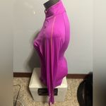 Nike  DriFit Womens Small Pink/Orange Half ZIP Running Pullover Photo 1