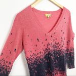Princess Vera Wang Pullover Sweater Dress Pink falling letter graphic design S Photo 7