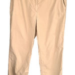 Talbots A3  Boyfriend Crop Pants‎ Womens 16 Khaki Casual Everyday Photo 0