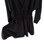 Free People  Beach Santa Maria Black Mini Dress Photo 4