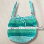 Handmade  Crochet Bucket Bag and Accessory Set: Glasses & Cosmetic Pouch Keychain Photo 8