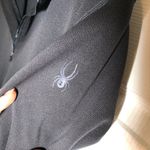 Spyder Women’s Black  Baselayer 1/4 Zip Long Sleeve Top Size L Photo 3