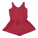 Ivory Ella  Elephant Back Drawstring Romper - Pink - Large Photo 0