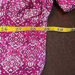 Catherines Business Casual Button Up Short Sleeved Pink Blouse Size 3XWP Photo 6