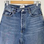 AGOLDE  90s Pinch Waist Jeans High Rise Straight Leg Distressed Rule Blue Size 28 Photo 5