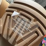 UGG  Plush NWOT Women's Chestnut Suede Platform Boots size 8 Photo 6