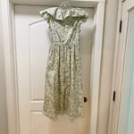 Anthropologie O.P.T. Kate Dress Women's XS Floral Ruffle Midi Sundress Photo 5