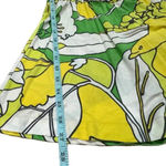 Tibi  NEW YORK 100% Silk Sleeveless Lime Floral Boho Summer Sun Dress Photo 13