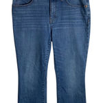 Madewell Jeans Size 29 Petite Cali Demi Boot Light Wash Cropped Denim Blue Photo 0