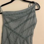 Free People  Cotton Lace One Shoulder Long Dress Size XS NWOT Photo 2