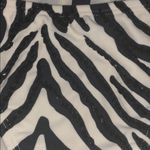 VIX Zebra Print‎ Beaded Bikini Bottom Black Size M Photo 2