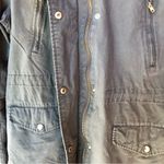 Love Tree olive green Utility zip jacket L Photo 5