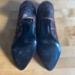 Xavier Danaud Bronze & Purple Jacquard Pumps Size 6 Photo 4