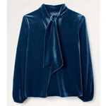 Boden Long Sleeve Tie Neck V Photo 0