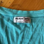 Michael Stars  Turquoise Long Sleeve Shirt Photo 1