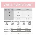 VWELL Five Toe Socks Unisex Blister Prevention Running Yellow Purple Pink M NWT Photo 6