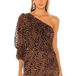 Camila Coelho  Pilar Mini One Shoulder Dress Photo 0