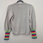 WISPR by Brodie rainbow cuff crewneck sweater size XS Photo 5