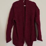 Free People HIGH HOPES OPEN CARDIGAN SWEATER PLUM BLOSSOM COMBO Photo 4