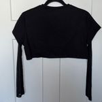 Edikted NWOT  Sheer Long Sleeve Crop Top Photo 1