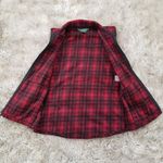 Woolrich  Zip-Up Fleece Plaid Vest Size Small Photo 5