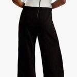 Ted Baker NWOT  Toveli Racerback Wide Leg black and white Jumpsuit sz TB 5 US 12 Photo 1