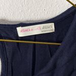 A'Gaci ‎ Women Navy blue blouse size small Photo 3