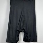 Spanx 2X Black Stretch Tummy Control High Rise Mid Thigh Satin Shaping Shorts Photo 1