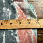 Honeyme  Striped Tie-Dye T-Shirt L‎ Photo 3