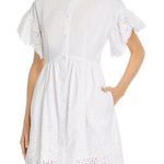 Rebecca Taylor La Vie Short Sleeve Eyelet Dress - Photo 0