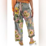 Magnolia Pearl  MINERS Pants With Sunflowers-Ashbury Peace Photo 2