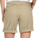 Eddie Bauer Rolled Hem Bermuda Short NWT Women's Tan Casual Shorts Photo 2