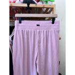 Victoria's Secret Victoria Secret Women’s Sweatpants Pjs Ribbed High‎ Waisted Pink Bow Size Medium Photo 5