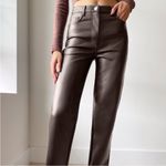Wilfred  The Melina Pant Faux Leather Straight Leg Pants 6 Photo 7