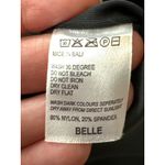 Free People NWT Belle The Label Black Deep V One Piece Swimsuit Size L Photo 7