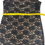 Connected Apparel  Black Lace Midi Dress Size 8 Photo 11