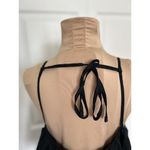 HYFVE Black Shoulder Tie Crop Top Size L Photo 3