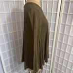 Old Navy Blouse Green Gauze Long Sleeve Pullover Tunic Top Women’s XS New Photo 3