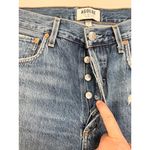 AGOLDE  Jeans Jaime High Rise Classic Skinny Distressed Button Fly Size 28 Photo 6