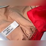 J.Crew  Bikini Halter Top Tie Back Size S Red Bright‎ Cerise Swimsuit Beach Swim Photo 4