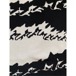 Marc Cain Skirt White Black Abstract Art Graphic Knit A Photo 4