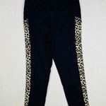 Zyia Active Black Cheetah Print High Rise Crop Womens Light n Tight Leggings 12 Photo 6