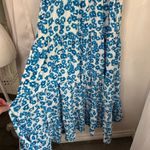 Pink Lily  Blue Floral Maxi Dress Size small Photo 6