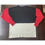 DKNY Sweater Womens Multicolor Casual Color Block Pullover Long Sleeve, Size M Photo 1